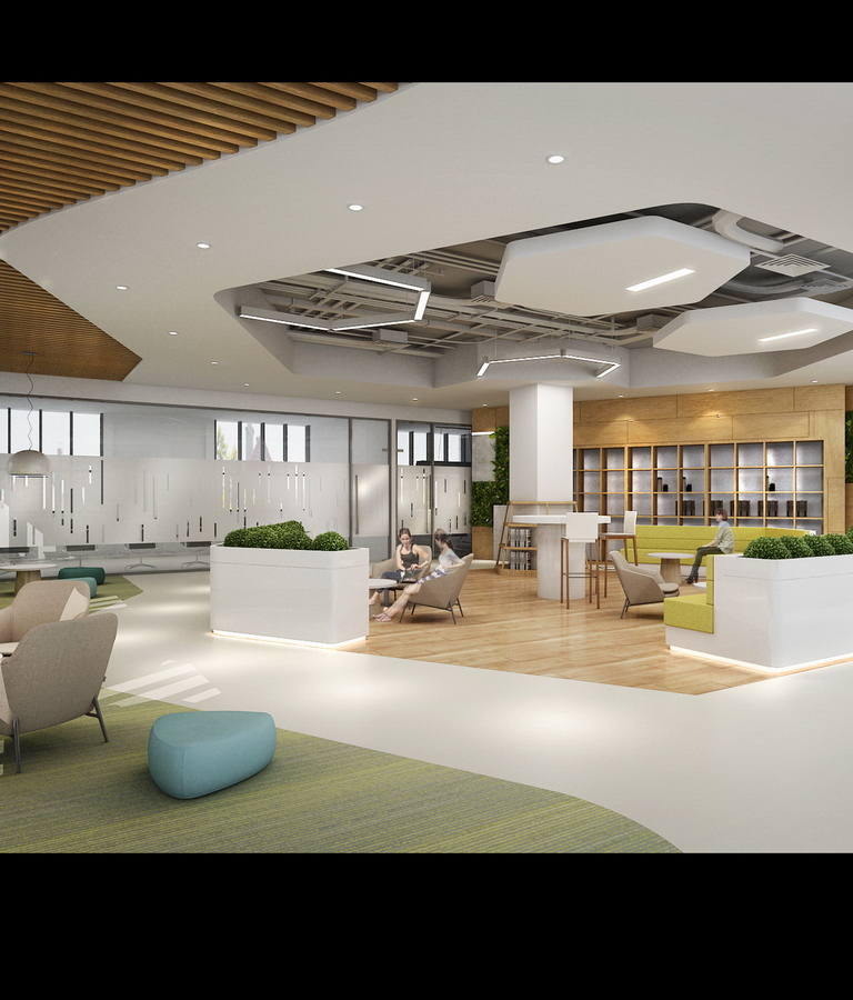 藍怡科技辦公空間設計 休閑區(qū)-pc