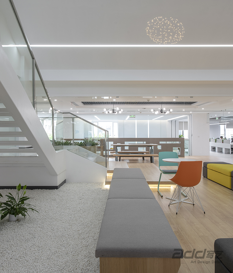 明源云辦公樓設(shè)計(jì)裝修 休閑茶水區(qū) -pc